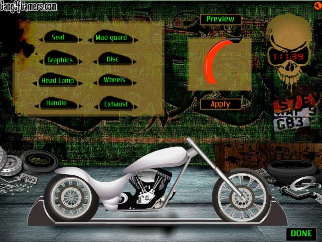 Image لعبة تجميع الدراجة البخارية